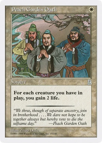 Peach Garden Oath