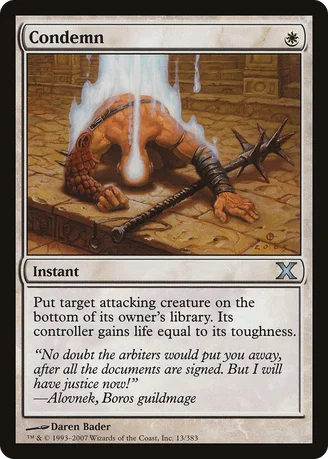 Condemn