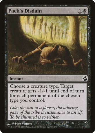 Pack's Disdain