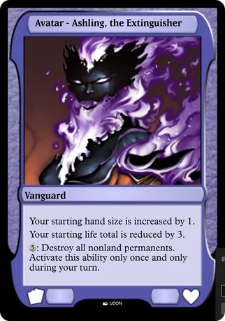 Ashling, the Extinguisher Avatar