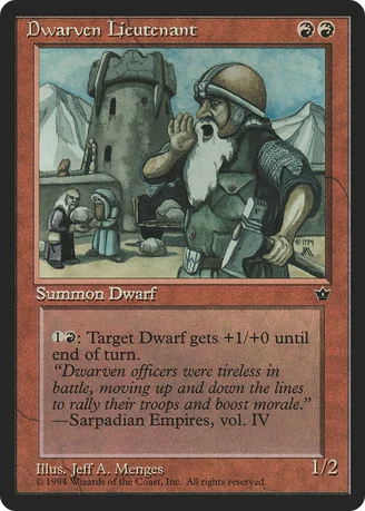 Dwarven Lieutenant