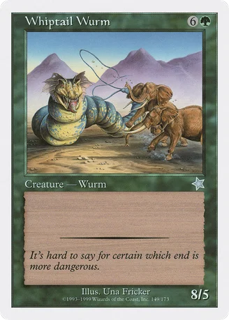 Whiptail Wurm