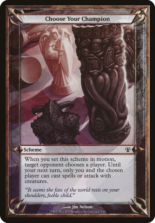 Choose Your Champion