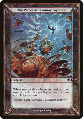 The Pieces Are Coming Together