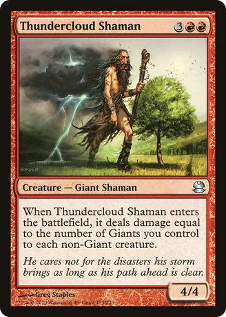 Thundercloud Shaman