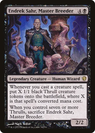 Endrek Sahr, Master Breeder