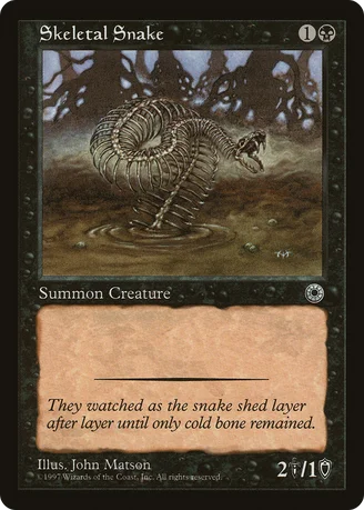Skeletal Snake