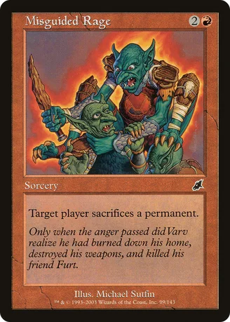 Misguided Rage