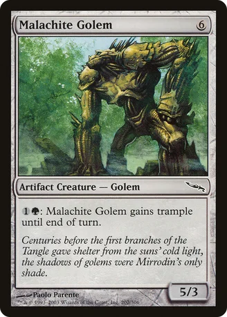 Malachite Golem