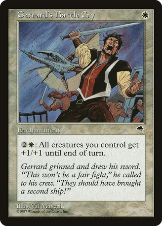 Gerrard's Battle Cry
