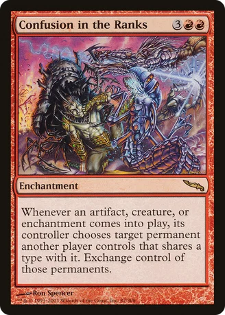 Confusion in the Ranks