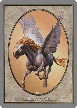 Pegasus token card