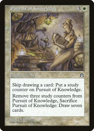 Pursuit of Knowledge