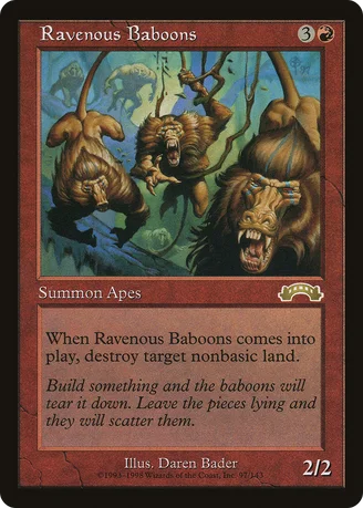 Ravenous Baboons