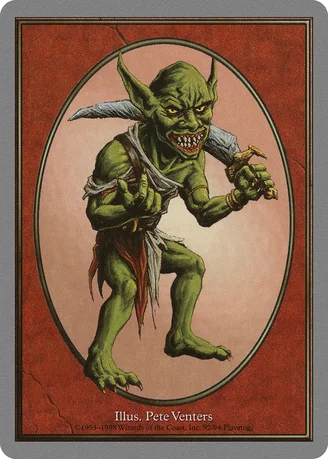 Goblin token card