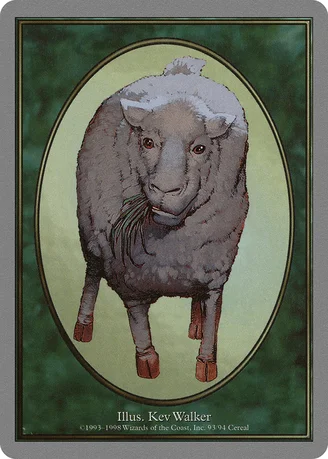 Sheep token card