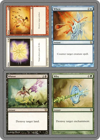 Who // What // When // Where // Why