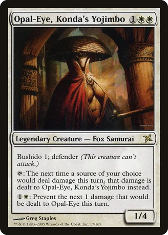 Opal-Eye, Konda's Yojimbo