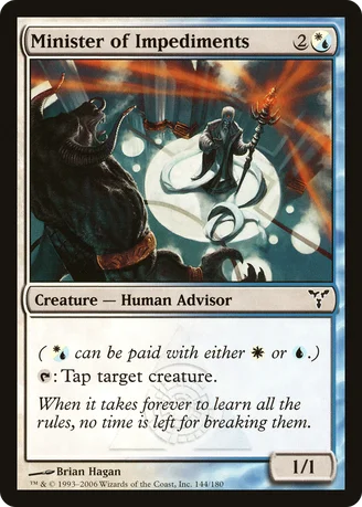 Minister of Impediments