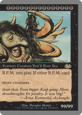 B.F.M. (Big Furry Monster, Right Side)